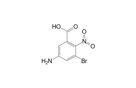 5-Amino-3-bromo-2-nitrobenzoic acid