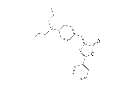 (4Z)-4-[4-(dipropylamino)benzylidene]-2-phenyl-1,3-oxazol-5(4H)-one