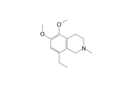 8-Ethyl-5,6-dimethoxy-2-methyl-1,2,3,4-tetrahydroisoquinoline