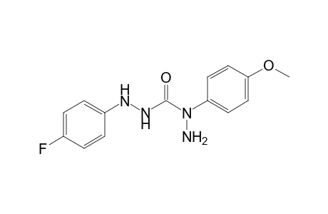 4-(4-Methoxyphenyl)-1-(4-fluorophenyl)carbazide