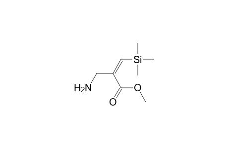 (Z)-3-(trimethylsilyl)-2-carbomethoxy-2-propen-1-amine