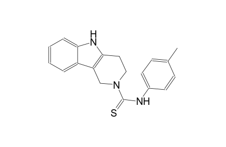N-(4-methylphenyl)-1,3,4,5-tetrahydro-2H-pyrido[4,3-b]indole-2-carbothioamide