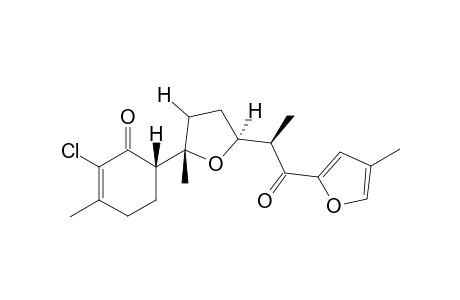 Claoxylone F