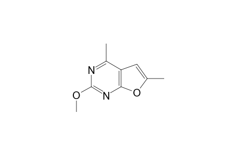 2-Methoxy-4,6-dimethylfuro[2,3-d]pyrimidine