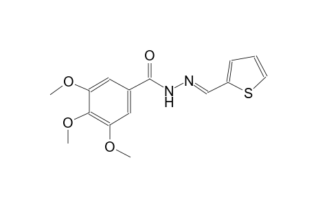 benzoic acid, 3,4,5-trimethoxy-, 2-[(E)-2-thienylmethylidene]hydrazide