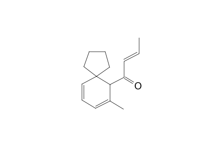 (E)-1-(7-methylspiro[4.5]dec-7,9-diene-6-yl)but-2-en-1-one