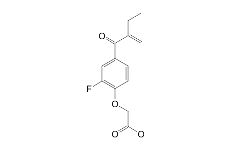 2-[2-FLUORO-4-(2-METHYLENEBUTANOYL)-PHENOXY]-ACETIC-ACID
