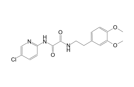 ethanediamide, N~1~-(5-chloro-2-pyridinyl)-N~2~-[2-(3,4-dimethoxyphenyl)ethyl]-