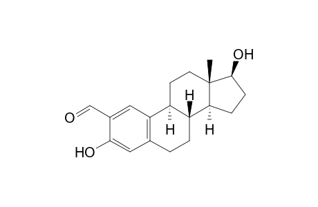 (8R,9S,13S,14S,17S)-13-methyl-3,17-bis(oxidanyl)-6,7,8,9,11,12,14,15,16,17-decahydrocyclopenta[a]phenanthrene-2-carbaldehyde