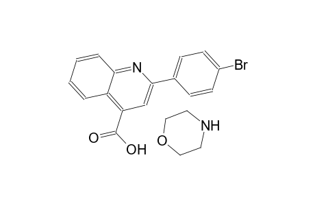 2-(4-bromophenyl)-4-quinolinecarboxylic acid compound with morpholine (1:1)