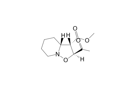 (2R,3R,3aR)-3-Acetyl-hexahydro-isoxazolo[2,3-a]pyridine-2-carboxylic acid methyl ester
