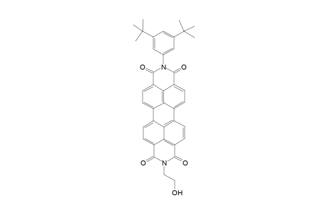 N-(3,5-Di-tert-butylphenyl)-N'-(2-hydroxyethyl)perylene-3,4:9,10-tetracarboxylic bisimide