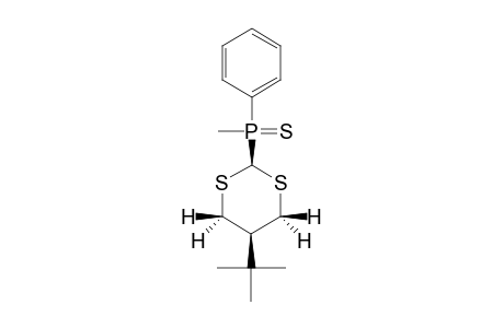 CIS-5-TERT.-BUTYL-2-[METHYLPHENYL-(THIOPHOSPHINOYL)]-1,3-DITHIANE