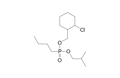 Butylphosphonic acid, 2-chlorocyclohexylmethyl isobutyl ester