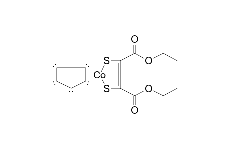 Cobalt, cyclopentadienyl-1,2-diethoxycarbonyl-1,2-dithiolatoethene