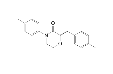 6-Methyl-2-(4-methylbenzylidene)-4-(p-tolyl)morpholin-3-one
