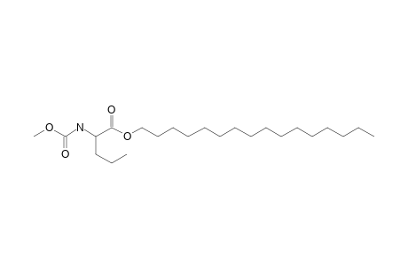 L-Norvaline, N-methoxycarbonyl-, hexadecyl ester