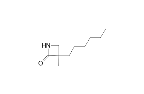 3-Hexyl-3-methyl-2-azetidinone