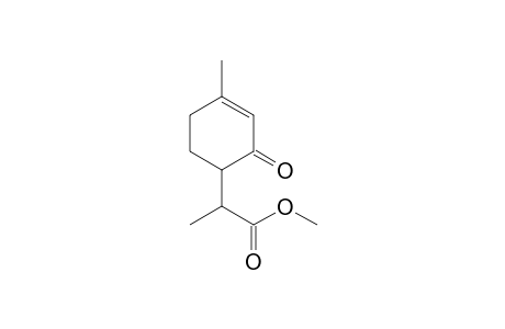 Methyl 2-(4'-methyl-2'-oxocyclohex-3''-enyl)propanoate