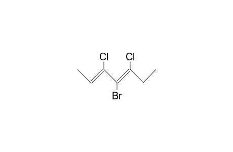 4-Bromo-3,5-dichloro-hepta-2,4-diene