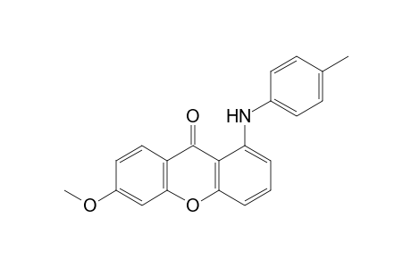 6-Methoxy-1-[(4-methylphenyl)amino]-9H-xanthrene-9-one