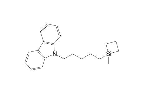 1-[5'-(9"-Carbazolyl)pentyl]-1-methyl-1-silacyclobutane