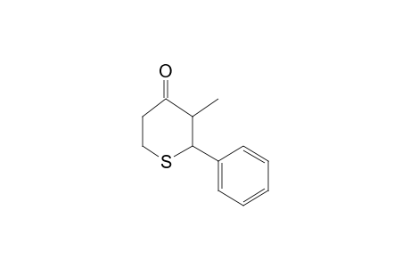 4H-Thiopyran-4-one, tetrahydro-, 3-methyl-2-phenyl-