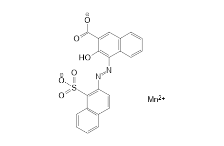 2-Amino-1-naphthalenesulfonic acid -> 2-hydroxynaphthoic arylide, mn-salt