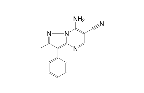 Pyrazolo[1,5-a]pyrimidine-6-carbonitrile, 7-amino-2-methyl-3-phenyl-