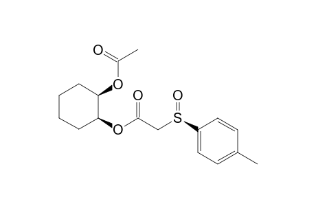 (1S,2R)-2-Acetoxycyclohexyl (Rs)-(p-tolylsulfinyl)acetate