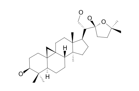 9,19-Cyclo-lanosta-22,25-epoxy-3.beta.,21,22(R)-triol