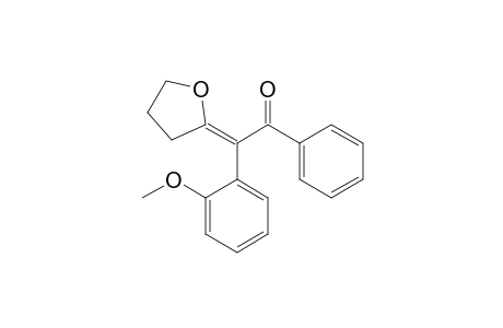 2-(Dihydrofuran-2(3H)-ylidene)-2-(2-methoxyphenyl)-1-phenylethanone