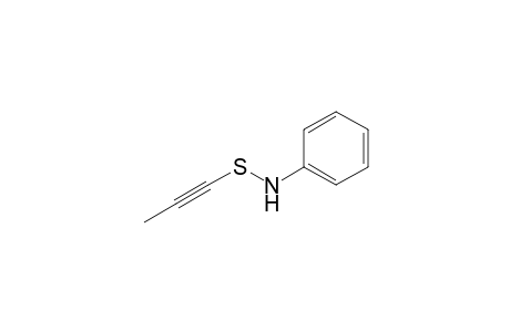 N-(1-Propynylthio)benzenamine