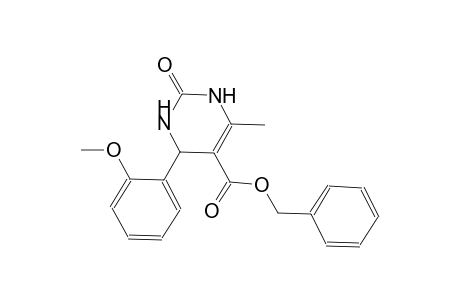 5-pyrimidinecarboxylic acid, 1,2,3,4-tetrahydro-4-(2-methoxyphenyl)-6-methyl-2-oxo-, phenylmethyl ester