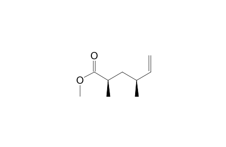 5-Hexenoic acid, 2,4-dimethyl-, methyl ester, (R*,S*)-