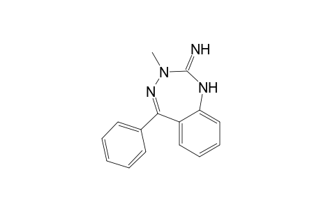 (3-methyl-5-phenyl-1,3,4-benzotriazepin-2-yl)amine