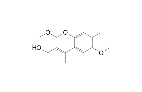 (E)-3-[5-methoxy-2-(methoxymethoxy)-4-methyl-phenyl]but-2-en-1-ol