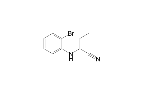 2-[(2-Bromophenyl)amino]butanenitrile
