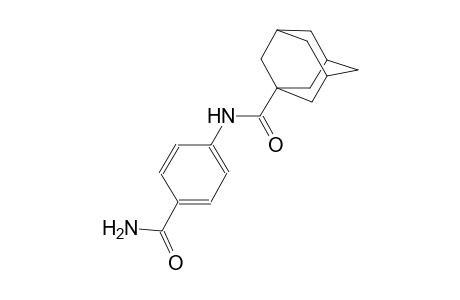 N-[4-(aminocarbonyl)phenyl]-1-adamantanecarboxamide