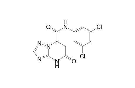 N-(3,5-dichlorophenyl)-5-oxo-4H,5H,6H,7H-[1,2,4]triazolo[1,5-a]pyrimidine-7-carboxamide