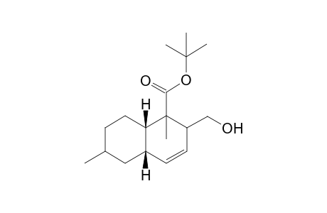 (4aS,8aS)-tert-Butyl 2-(hydroxymethyl)-1,6-dimethyl-1,2,4a,5,6,7,8,8a-octahydronaphthalene-1-carboxylate