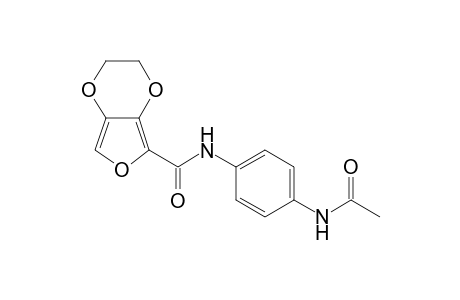 Furo[3,4-b][1,4]dioxin-5-carboxamide, N-[4-(acetylamino)phenyl]-2,3-dihydro-