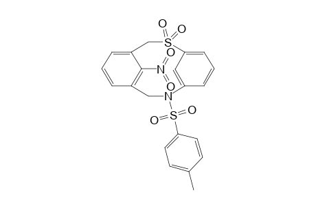 8-nitro-10-(p-tolylsulphonyl)-1-thia-10-aza[2.2]metacyclophane-1,1-dioxide