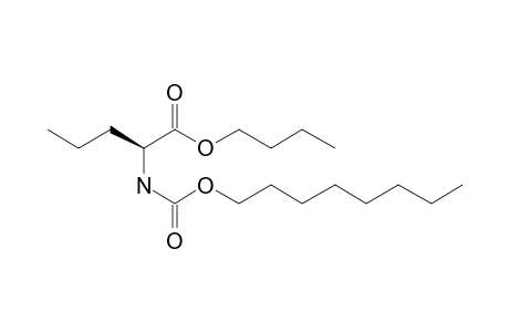 L-Norvaline, N-octyloxycarbonyl-, butyl ester