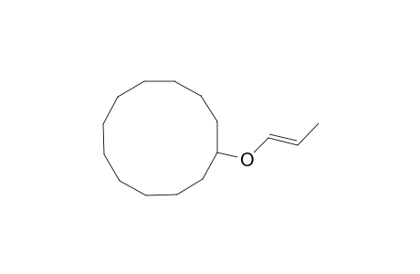 Cyclododecane, (1-propenyloxy)-