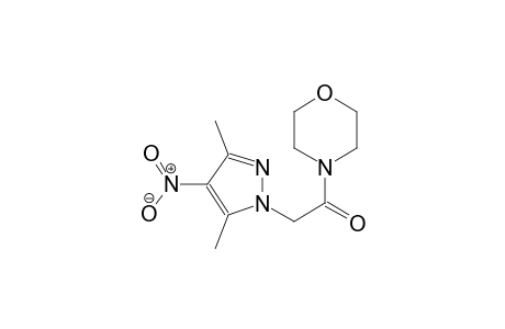 4-[(3,5-dimethyl-4-nitro-1H-pyrazol-1-yl)acetyl]morpholine
