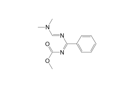 1-(Methoxycarbonyl)-2-phenyl-4-(dimethylamino)-1,3-diaza-1,3-butandiene