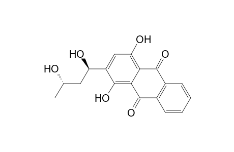 9,10-Anthracenedione, 2-(1,3-dihydroxybutyl)-1,4-dihydroxy-, (R*,S*)-