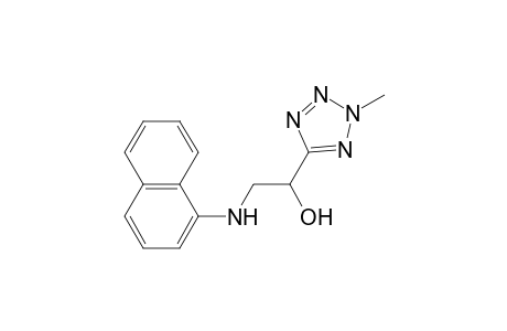 Ethanol, 1-(2-methyl-2H-tetrazol-5-yl)-2-(1-naphthylamino)-