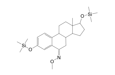 ESTRA-1,3,5(10)-TRIENE-3,17.ALPHA.-DIOL-6-ONE(6-O-METHYLOXIME-3,17.ALPHA.-DI-TRIMETHYLSILYL ETHER)